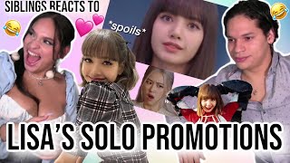 Siblings react to lisas solo promotions in a nutshell😂✨ [upl. by Lebbie296]