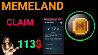 113 Memeland Token Claim Process  How to Withdraw Meme token from Exchange [upl. by Raine66]