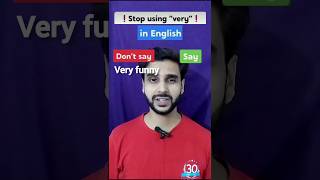 Stop Using Very english vocabulary shorts [upl. by Devitt]