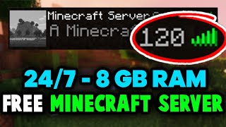 HOW TO GET 8GB RAM FREE MINECRAFT SERVER HOSTING Working 2021  Unlimited Plugins Falix Nodes [upl. by Amelita537]