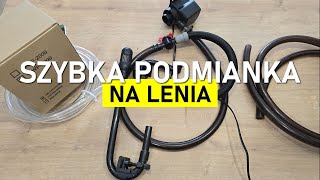 Szybka podmiana wody w akwarium  Na Lenia [upl. by Arin948]