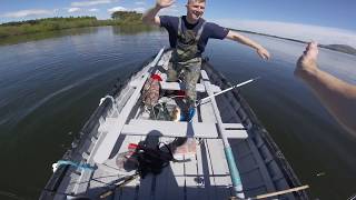 Pike fishing in Scotland Loch Leven [upl. by Soisanahta]