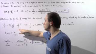 Heisenberg Uncertainty Principle Example  2 [upl. by Haraj]