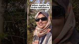 Jupiter in Ardra nakshatra [upl. by Nnayelsel570]