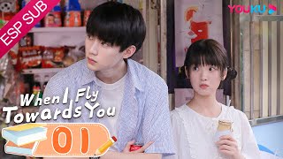 ESPSUB Cuando vuelo hacia ti EP01  Romance  Escolar  Zhou Yiran  Zhang Miaoyi  YOUKU [upl. by Eisserc279]