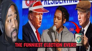 Josh Johnson Breaks Down Hilarious Presidential Debate REACTION [upl. by Ecnarrat]