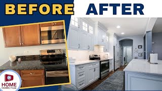 Galley Kitchen Renovation Ideas  Check Out the Before amp After Remodel [upl. by Ahsienat]