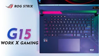 Asus ROG Strix G15 Gaming Laptop Review 2021 Ryzen 9 [upl. by Gosnell315]