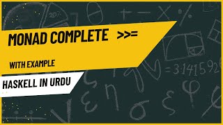 Simple Monads in Haskell with Easy Examples [upl. by Namolos]