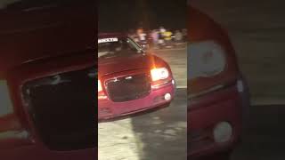 Chrysler 300 sliding at legal pit [upl. by Bowen]