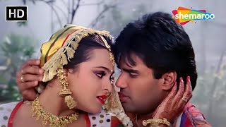 Bindiya Bole Kya Bole Kajra Bole  Alka Yagnik  Raghuveer 1995  Suniel Shetty  Shilpa Shirodkar [upl. by Deppy534]