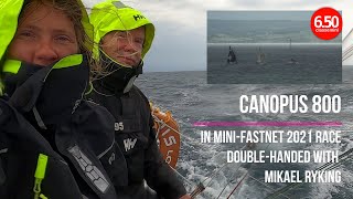 Mini Fastnet race on proto 800 in ENGLISH  Гонка Мини Фастнет на Канопусе видео на английском [upl. by Immot]