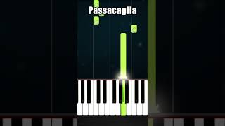 Passacaglia HandelHalvorsen  BEGINNER Piano Tutorial [upl. by Namajneb]