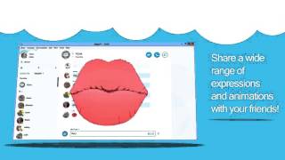 Skype Emotiplus new emoticons animations and sounds to improve your Skype conversations [upl. by Alber]