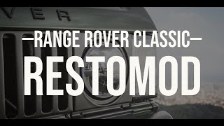 RANGE ROVER CLASSIC RESTOMOD BUILD SERIES  EP 9  BADGING GRILLS AND LIGHTS INSTALLED [upl. by Haslett947]