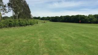 Stampe SV4C landing at Tiffenden Airfield [upl. by Mast536]