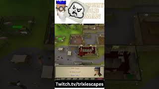 How to make wise old man angry on Leagues OSRS osrs runescape leagues wiseoldman trailblazer [upl. by Phillip]