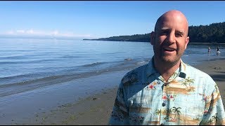 Best Sandy Beach On Gabriola Island Is Whalebone Beach [upl. by Adlesirhc431]