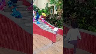 Skating ⛸️on Stairs by Baisakhi Badhuk baisakhi youtubeshorts skating on stairs rollerskating [upl. by Krisha]