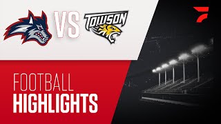 Highlights Stony Brook vs Towson  CAA Football 2024 [upl. by Teryn513]