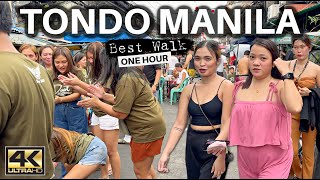 The BEST Walk Hands Down in Tondo Manila Philippines 4K [upl. by Ellehciram]