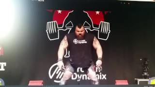 Eddie hall 500kg deadlift [upl. by Cale]