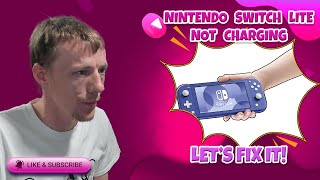 Lets Fix A Nintendo Switch Lite That Wont Charge [upl. by Averil745]