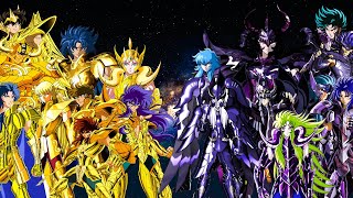 Caballeros de Oro vs Espectros de Hades  Saint Seiya Soldiers Soul Español Latino [upl. by Suivat]