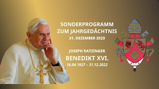 Jahrgedächtnis für Papst Benedikt XVI mit Erzbischof Dr Georg Gänswein im Petersdom [upl. by Stallworth]