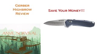 Gerber Highbrow Review  Save Your Money [upl. by Nylteak]