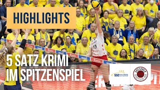 SSC Palmberg Schwerin  Dresdner SC  Highlights Frauen Volleyball Bundesliga [upl. by Leroy]