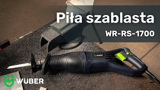 PIŁA SZABLASTA WRRS1700  Użytkowanie i funkcje [upl. by Verney]