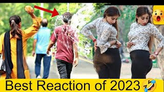 Best Reaction Funny Pranks Compilation 2023  2024 Comedy Video [upl. by Lertnahs]