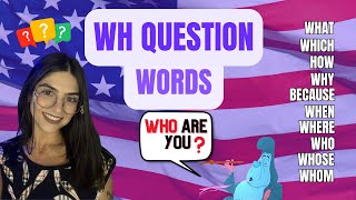 🤯 WH QUESTION WORDS Aula RÁPIDA e FÁCIL para usar as palavras para fazer PERGUNTAS em INGLÊS [upl. by Marie]