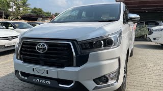 Innova Crysta zx 2023  Innova Crysta Top model review  Toyota Innova [upl. by Narret123]