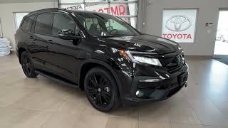 2022 Honda Pilot Black Edition Tour [upl. by Aleac517]