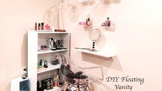 DIY Floating Vanity [upl. by Annaohj]