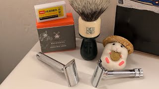 Mühle R89 vs 2024 Merkur 34C [upl. by Bate]