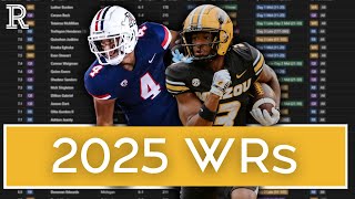 8 Wide Receivers Every Fantasy Football Player Needs to Know  2025 NFL Draft Class Preview [upl. by Fleeman]