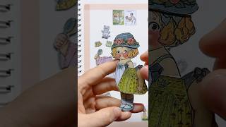 ［PAPERDIY］Decorate with Sticker Books DOLLY DINGLE OF DINGLE DELL asmr sticker [upl. by Amarillas]