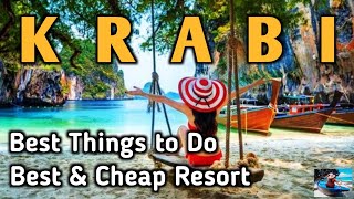 KRABI  THAILAND  BEST Things To Do In Krabi  BEST amp CHEAP RESORT In Ao Nang Beach [upl. by Zetniuq]