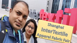 InterTextile Apparel Fabric Fair Shanghai ReazRajia In China [upl. by Maxima]