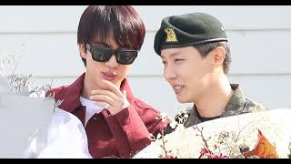 Did BTSs Jin Leak A Spoiler During JHopes Military Service Discharge [upl. by Maryn]