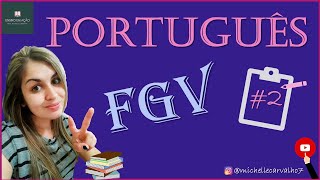 FGV  Questão 2  PORTUGUÊS [upl. by Havener]