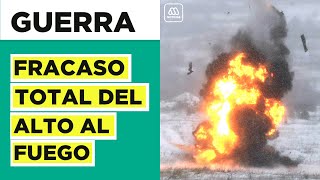 Fracaso total del alto al fuego No se respetan corredores humanitarios y Putin culpa a Ucrania [upl. by Yrtnahc]