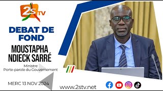 🔴DEBAT DE FOND AVEC ASTOU DIONE  INVITE MINISTRE MOUSTAPHA Ndieck SARRE  MER 13 NOV 2024 [upl. by Wirth]