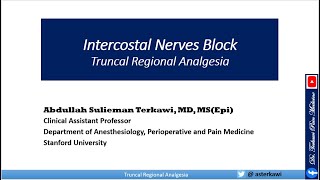 Intercostal Nerve Block [upl. by Elag56]