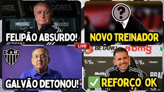 🚨 TREINADOR URGENTE 😱 FELIPÃO INACREDITÁVEL ✅ REFORÇO CHEGANDO 😡 GALVÃO DETONOU [upl. by Violet]