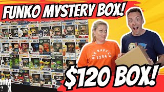 Opening up a 120 Funko Pop Mystery box from Boom Loot [upl. by Aivan]