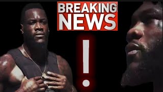 BREAKING NEWS ❗️ DEONTAY WILDER MAKES A SERIOUS ANNOUNCEMENT CONCERNING HIS BOXING CAREER❗️🚨 [upl. by Nanice]